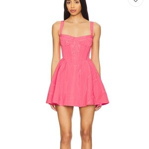 Bardot size 8 large Nisa corset mini dress bubblegum Elegant Pink Women new
